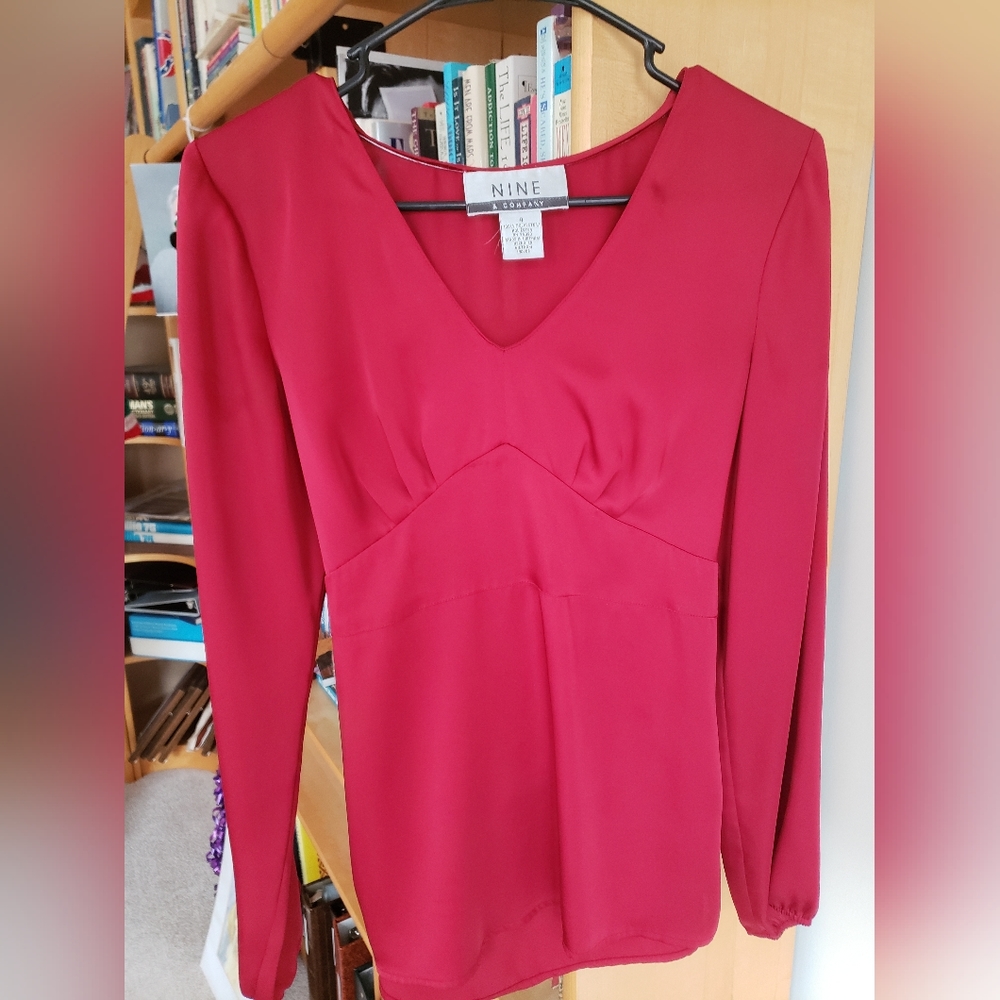 Women's Red Blouse